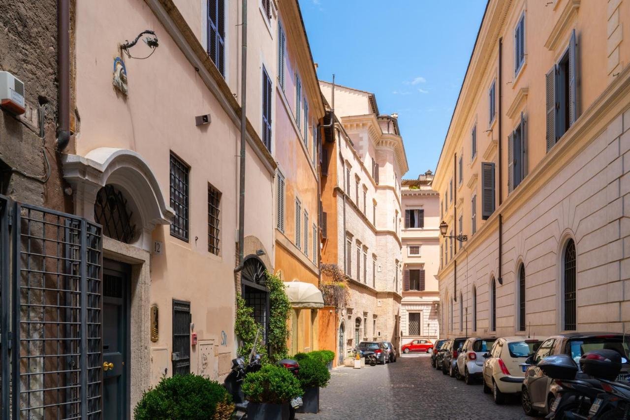 Domus Quiritum Charming, Appartamento d'Epoca a Campo de' Fiori Roma Esterno foto
